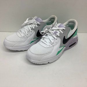 Nike Women's Air Max Excee Sneaker 10 White/Lavender/Green